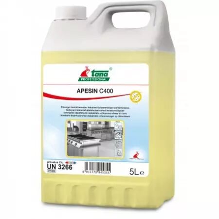 APESIN C400 - Nettoyant désinfectant chloré - 5L	