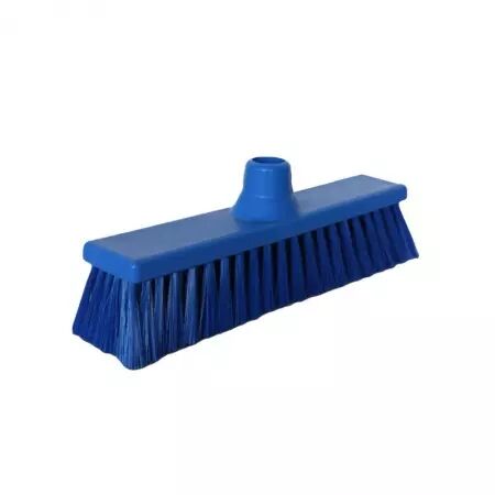 BALAI ALIMENTAIRE 30CM DOUILLE DROITE - BROSSE SOUPLE 50MM BLEUE