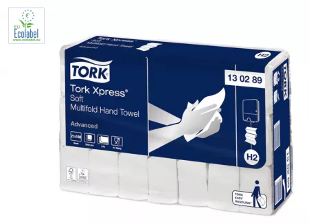 H2 - Essuie-Mains Tork Xpress Soft Multifold HT Advanced plié Z - ECOLABEL