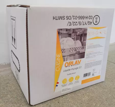 ORLAV - LIQUIDE DE RINCAGE 20 - Bag in Box 5L	