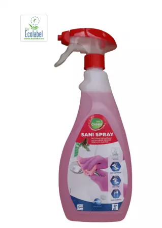 Polgreen SANI SPRAY 750ML - ECOLABEL - POLLET